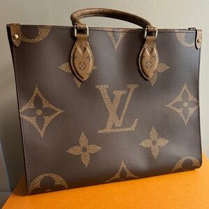 Louis Vuitton Monogram Brown Tote